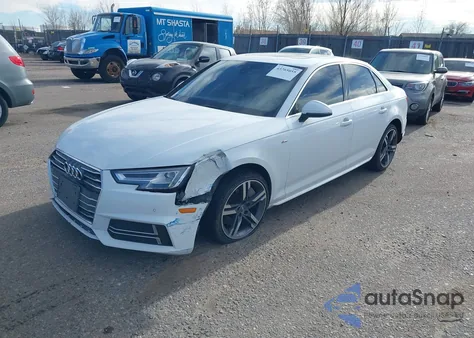 2017 Audi A4 2.0T Premium z USA, uszkodzony, nr VIN WAUENAF44HN026068
